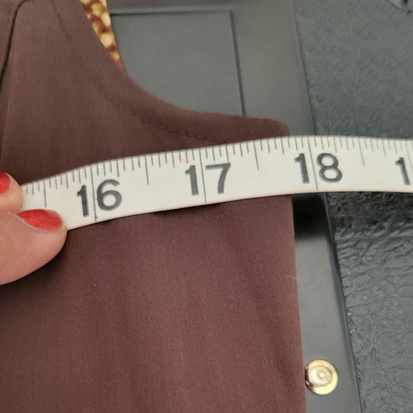 Chicos  zynergy  neema phyton and chocolate full zip  reversible hoodie - Picture 8 of 16